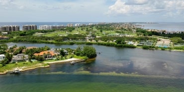 Aerial of Sarasota, Florida