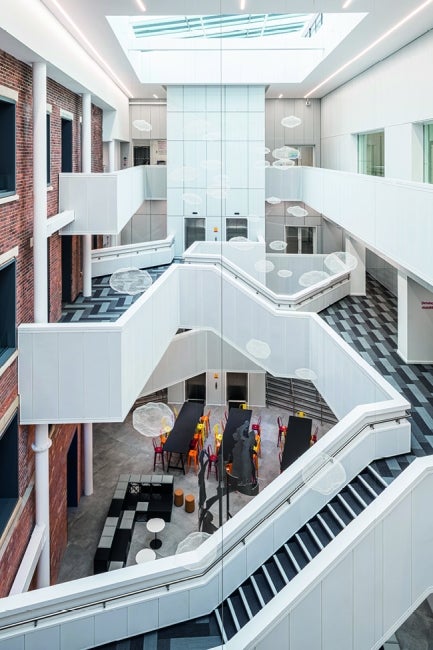 Science and Innovation Centre Reckitt interior staircase