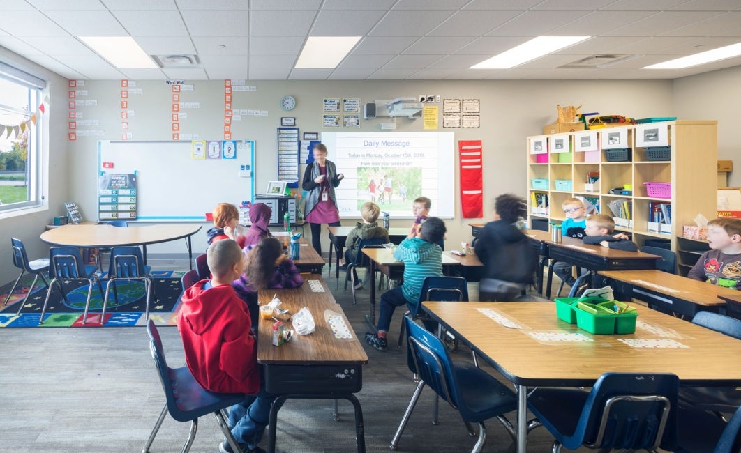 Spero Academy classroom