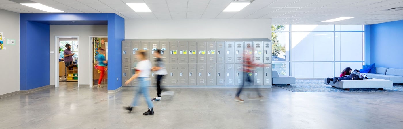 Spero Academy lockers