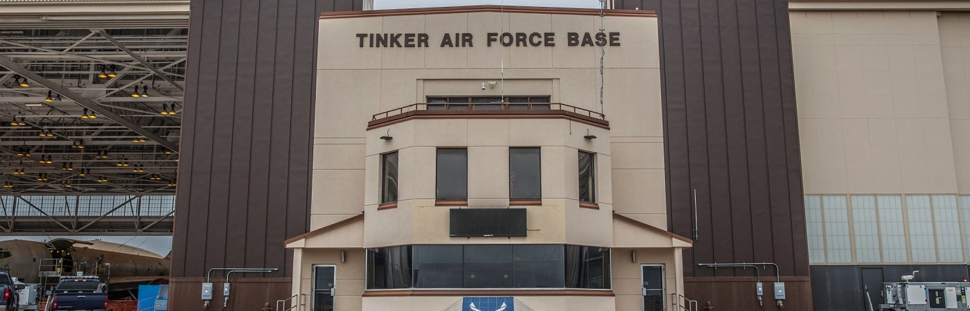 Tinker Air Force Base exterior, Oklahoma