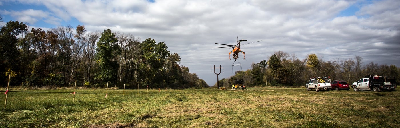 transmission line rebuild