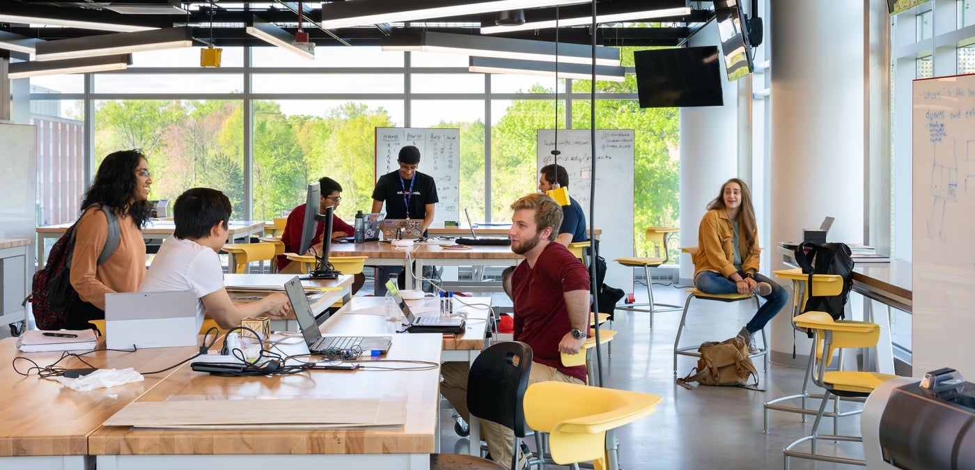 Brendan Iribe Center for Computer Science and Engineering Classroom