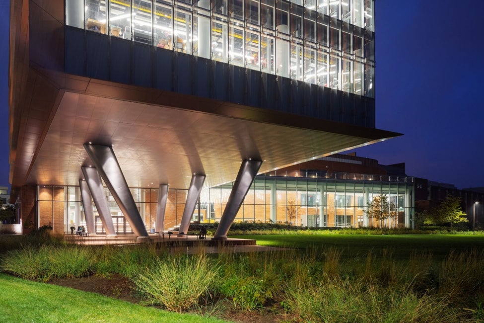 University of Maryland Brendan Iribe Center cantilever