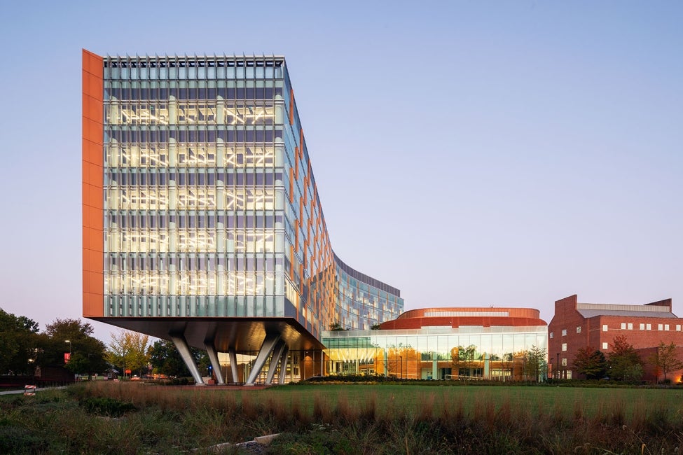 University of Maryland Brendan Iribe Center elevation