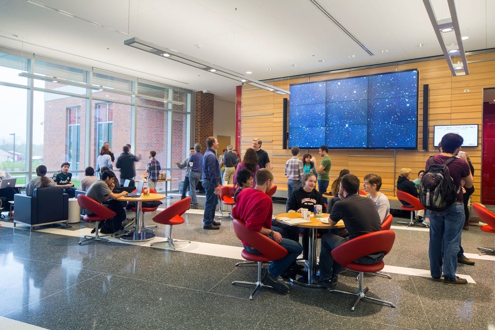 University of Maryland seating area