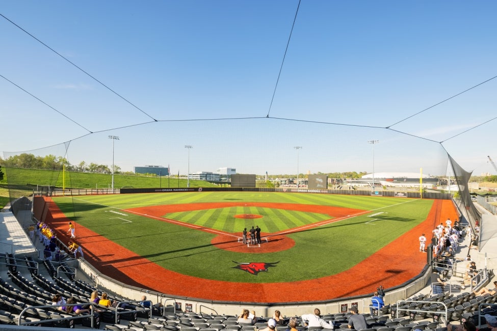 UNO Maverick Park home plate