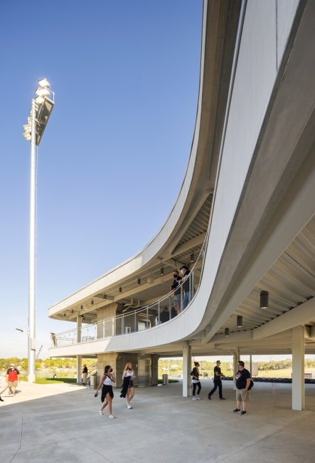 UNO Maverick Park pavillion