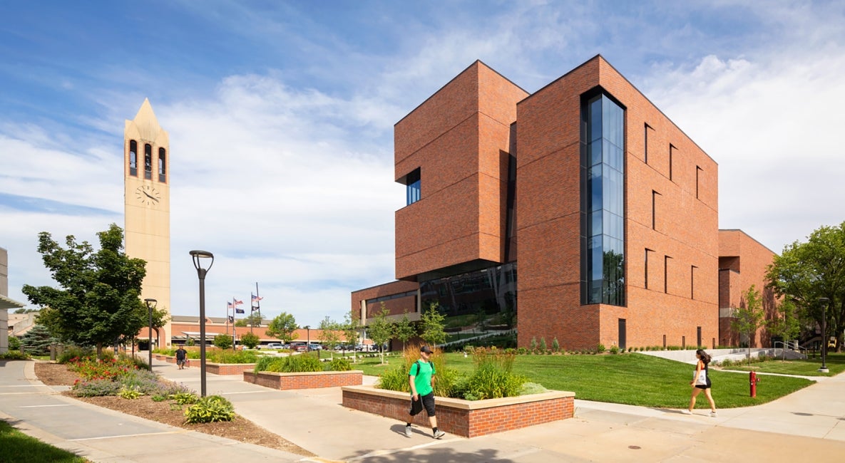 University of Nebraska Strauss Performing Arts exterior