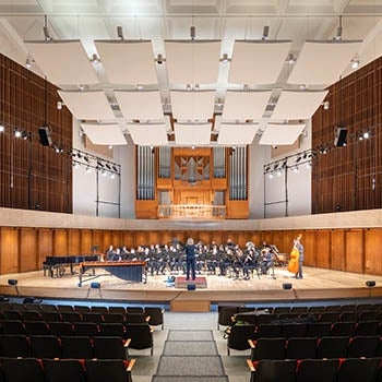 University of Nebraska Strauss Performing Arts Renovation Auditorium HDR