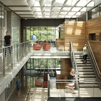 Lewis Integrative Science Building Stair