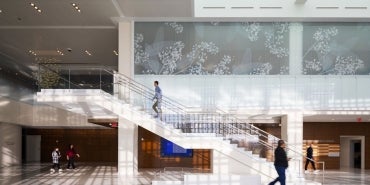 Interior Lobby of The New Valley Hospital