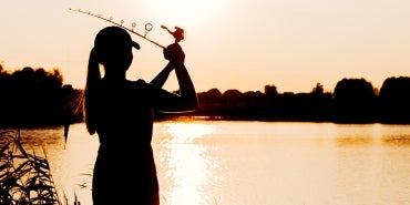 Woman Fishing