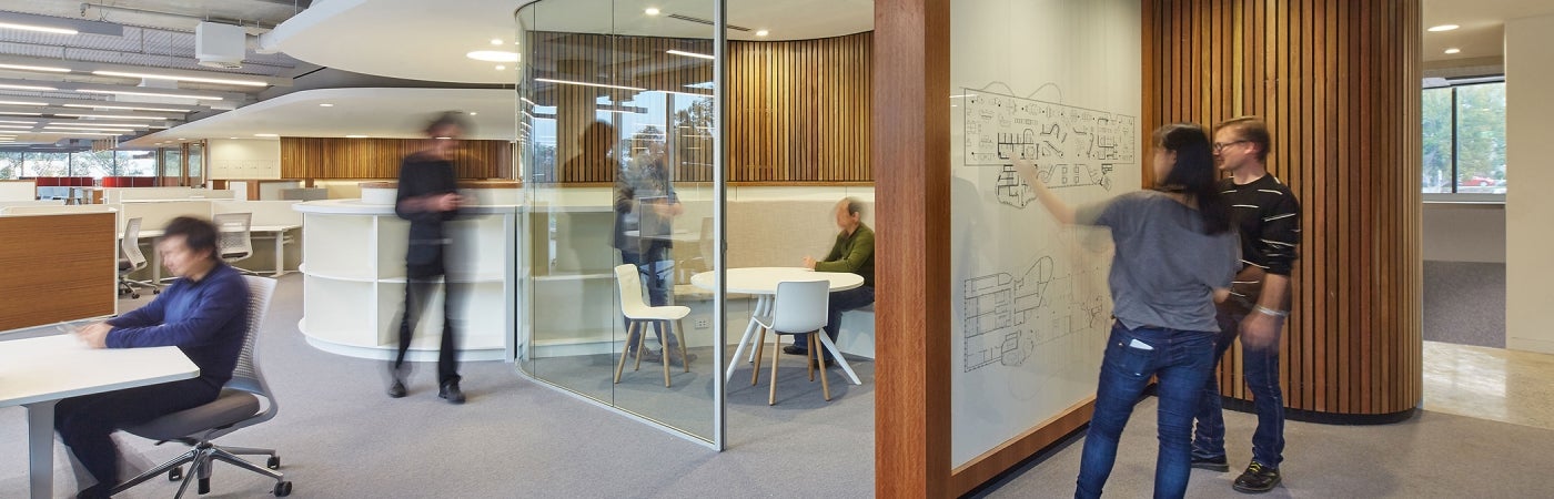 Novartis Australia headquarters collaborative workspace