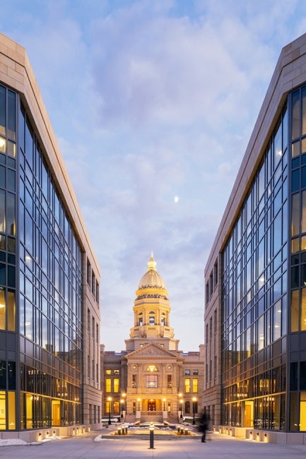 Wyoming State Capitol Herschler HDR