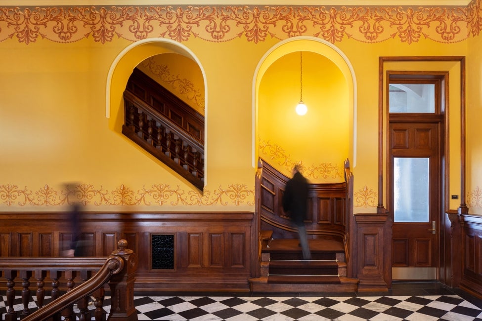 Wyoming State Capitol Stairwell HDR