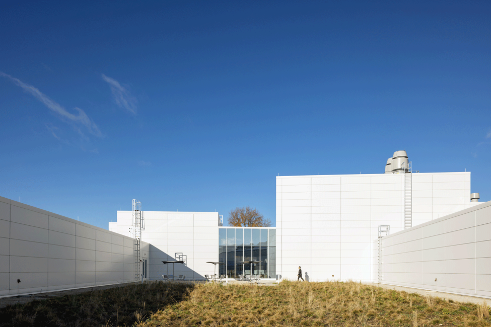 Argonne National Lab Long Beamline Building Back Exterior