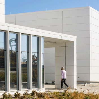 Argonne National Lab Long Beamline Building Exterior