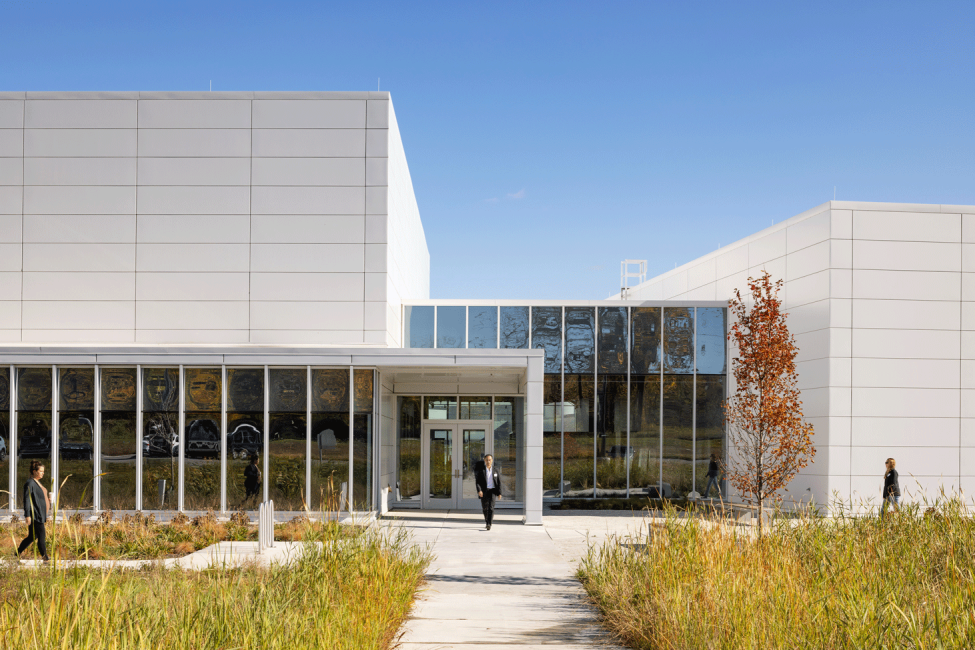 Argonne National Lab Long Beamline Building Exterior Entrance