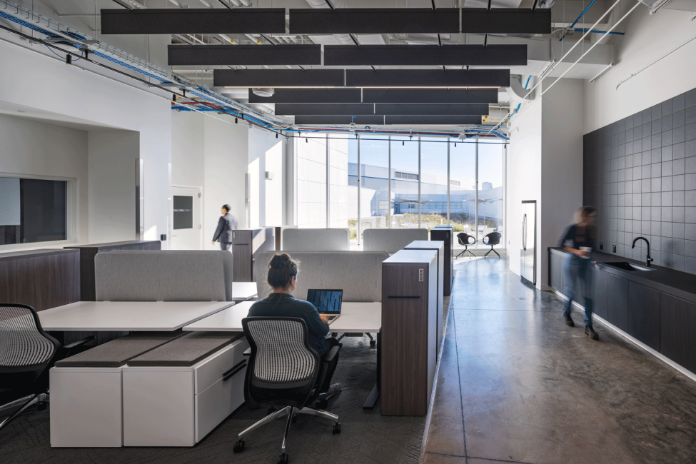 Argonne National Lab Long Beamline Building Workplace