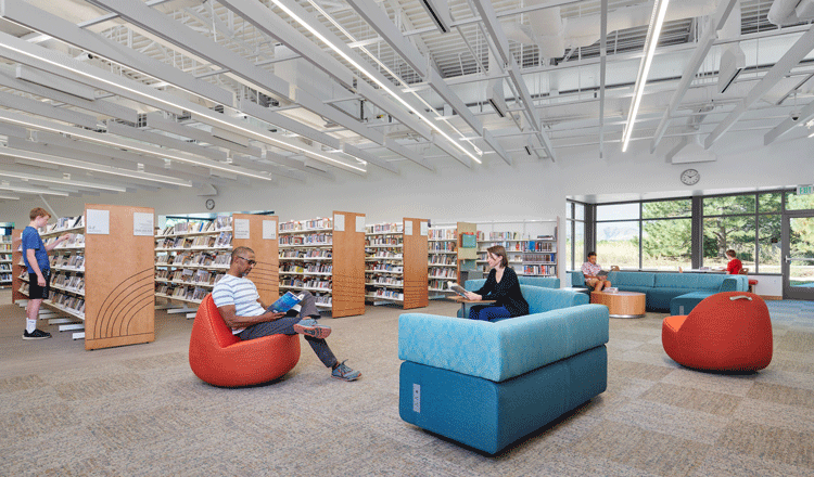 Belmar Public Library Stacks