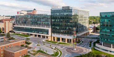 Fred & Pamela Buffett Cancer Center Exterior