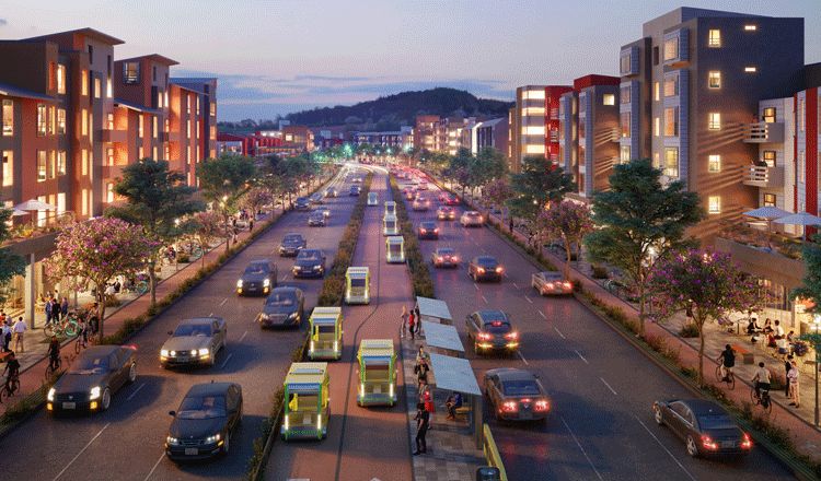 grand boulevards streetscape concept design