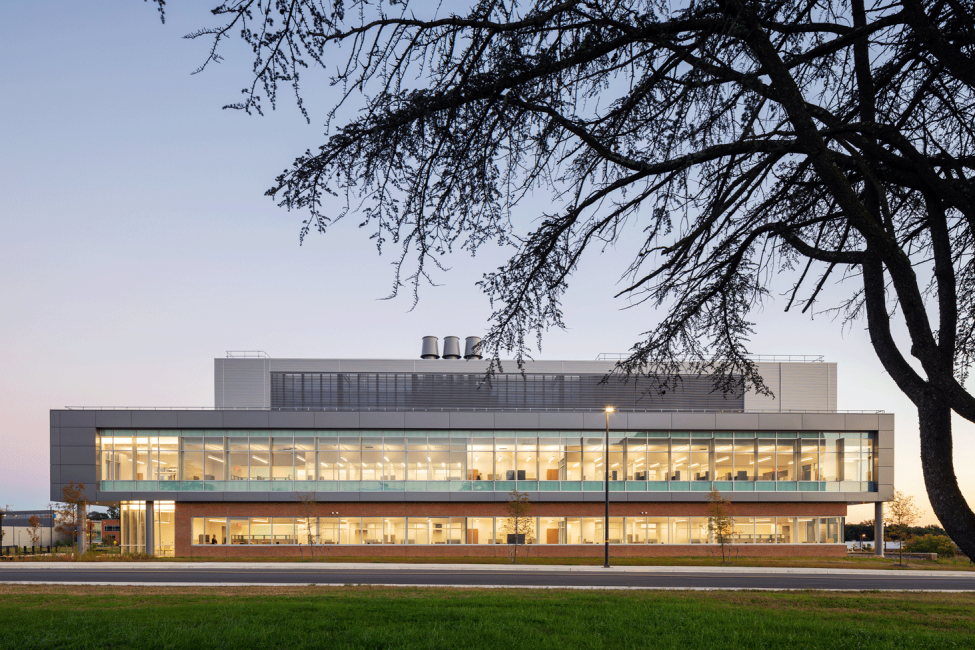 NASA Instrument Development Facility Facade Back