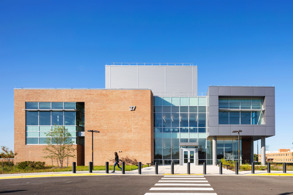 NASA Instrument Development Facility Facade Front