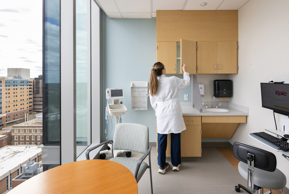 VCU Health Adult Outpatient Pavilion Consultation Room