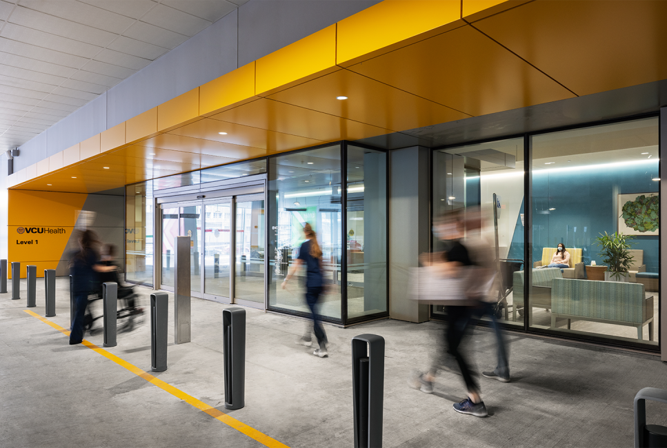 VCU Health Adult Outpatient Pavilion Entrance