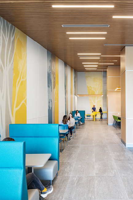 VCU Health Adult Outpatient Pavilion Hallway