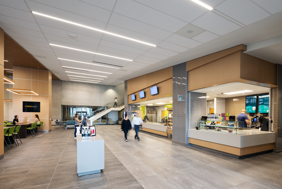 VCU Health Adult Outpatient Pavilion Lobby Cafe